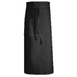 Long black apron