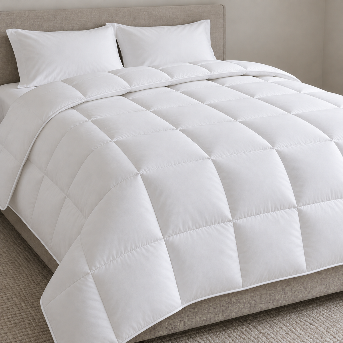 White Down Comforter