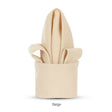 Beige colored polyester napkin for hotels and restaurants.