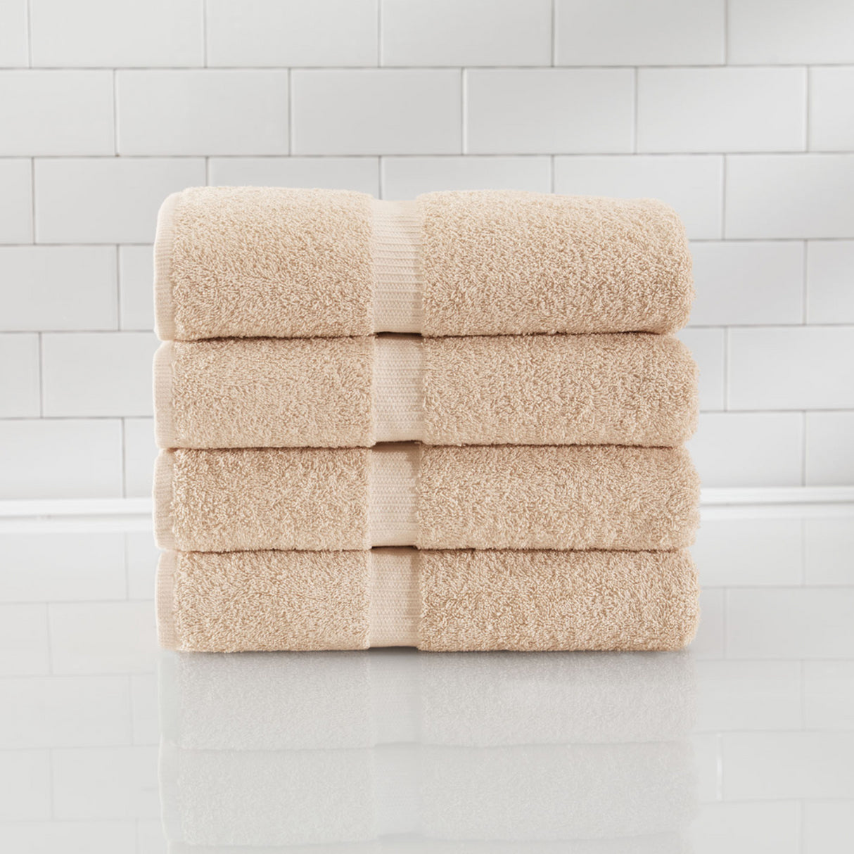 Rapture Towel Collection in Beige