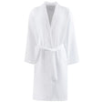 waffle white spa robe wholesale for supplier of hotels and spas product shot