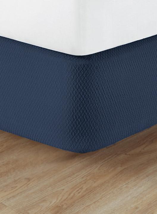 Navy blue box spring wrap