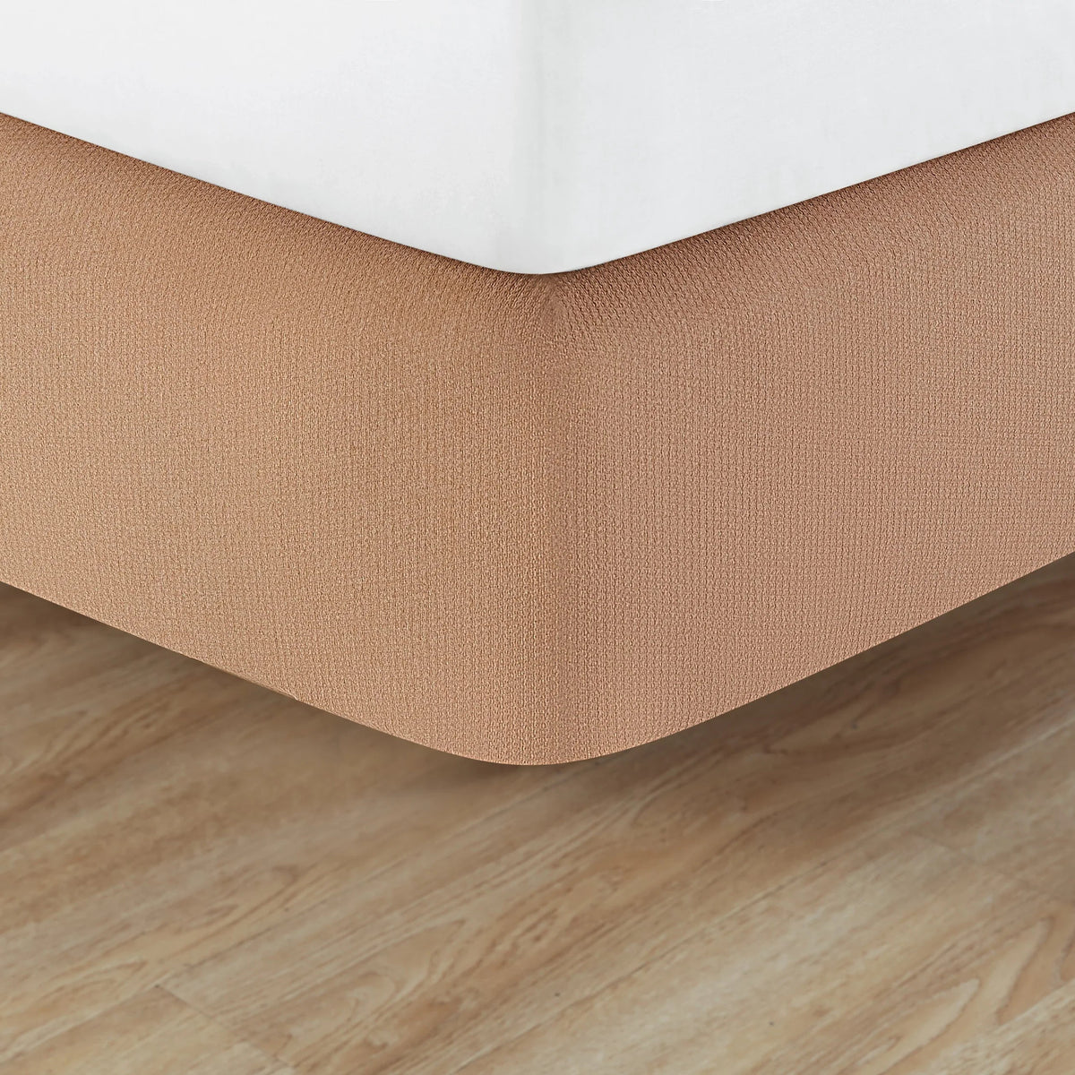 Pictured: Knit2Fit Helix Box Spring Wrap featured in the shade Canyon.