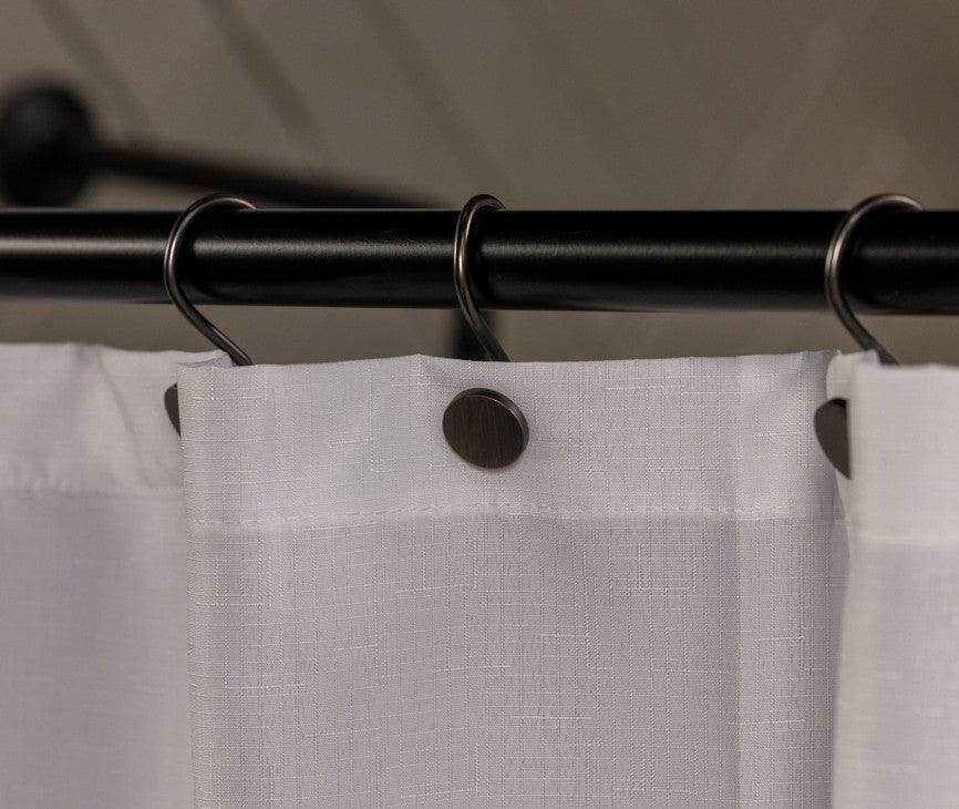 Traditional Fabric Shower Curtains