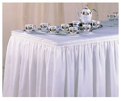 Shirred Table Skirts