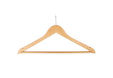 Ball Top Natural Wood Hanger