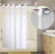 Pre-Hooked Allure Shower Curtain