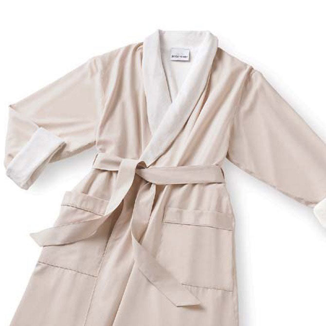 Microfiber Classic Shawl Collar Bath Robe by Boca Terry