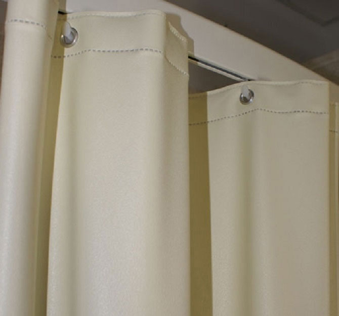 72x72 San Suede Shower Curtains-Beige