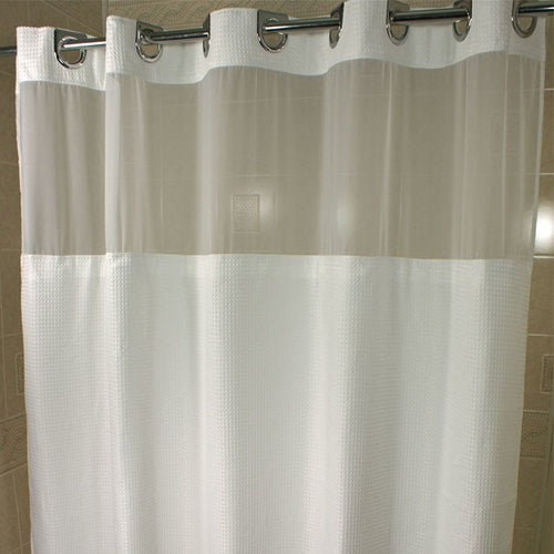 Empire Waffle Window EZ-Hang Shower Curtain