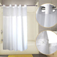 Duet Hookless Shower Curtain with Snap-Liner