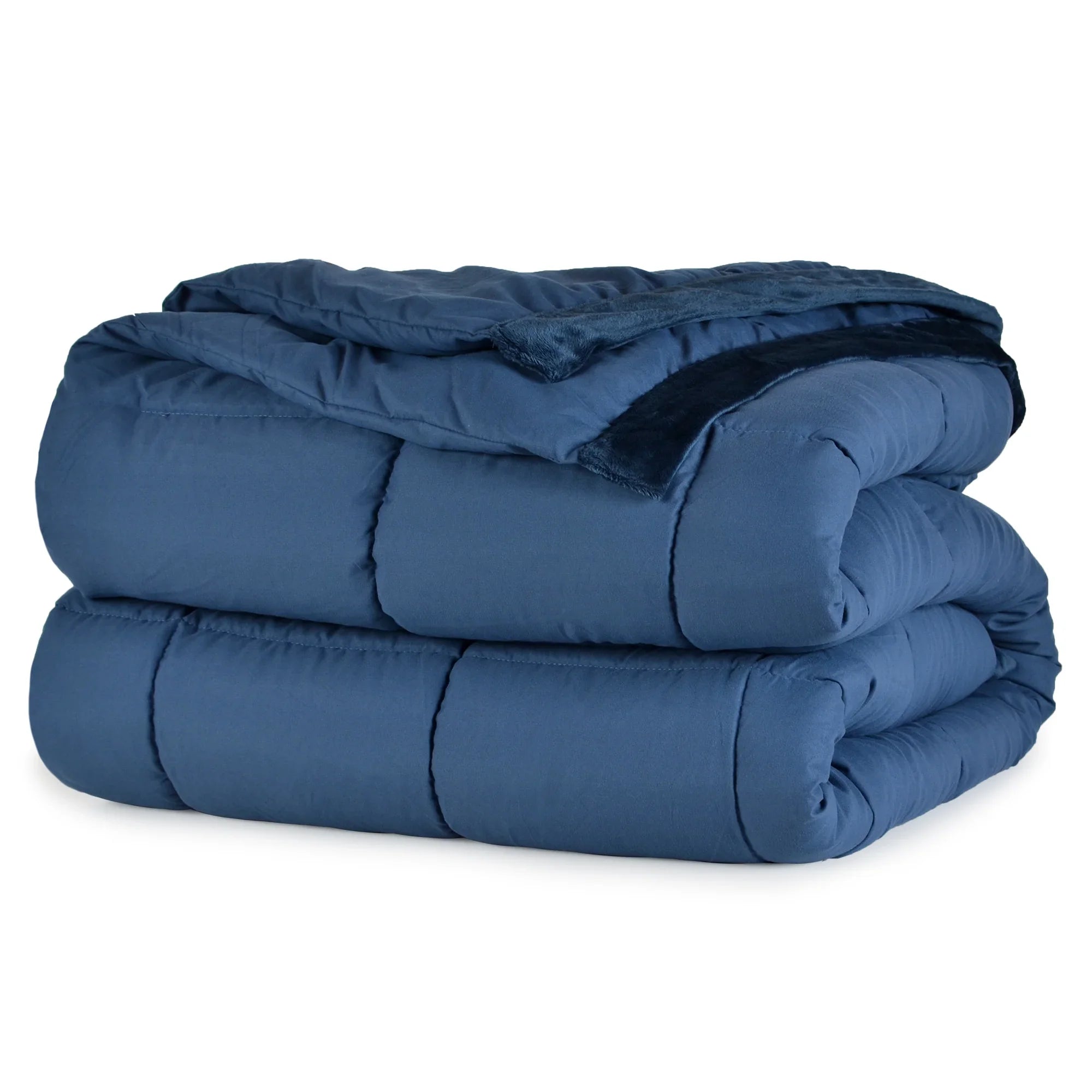 TENTIAL BAKUNE BLANKET 130×70cm Navy Down-Alternative Blanket