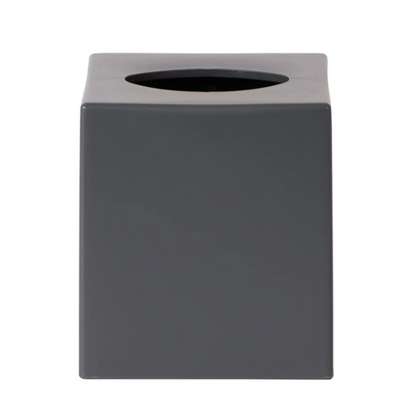 Tissue box cover on white background.