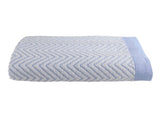 Fibertone Chevron Jacquard Pool Towels