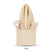 Beige colored polyester napkin for hotels and restaurants.