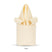 Ivory colored polyester napkin for hotels and restaurants.