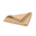 Tan colored polyester napkin for hotels and restaurants.