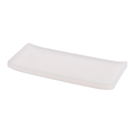 large amenity tray in white