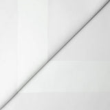 Two white diagonal stripes on a light gray background