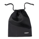 Black drawstring bag with 'Conair' branding on a white background