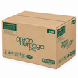 Pictured: Green Heritage Pro branded cardboard box holding the featured rolls of bath tissue against a white background.