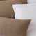 Decorative Pillows with soft texture in white and tan