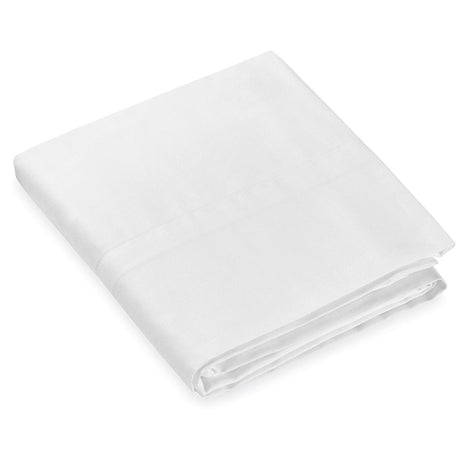 Pictured: The Millennium T-200 Pillowcase neatly folded against a white background.