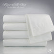 white bed sheets