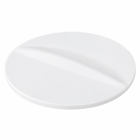 Pictured: Eco Contour Ice Bucket lid in the shade "White" against a white background.